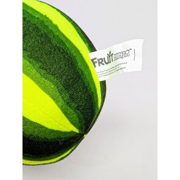 Fruit Ninja Watermelon Plush 6” Game App Stuffed Animal NANCO 2012 - Picture 5 of 6